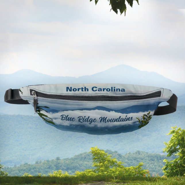 Blue Ridge Mountains North Carolina Photographic Bum Bags (Creator Uploaded)