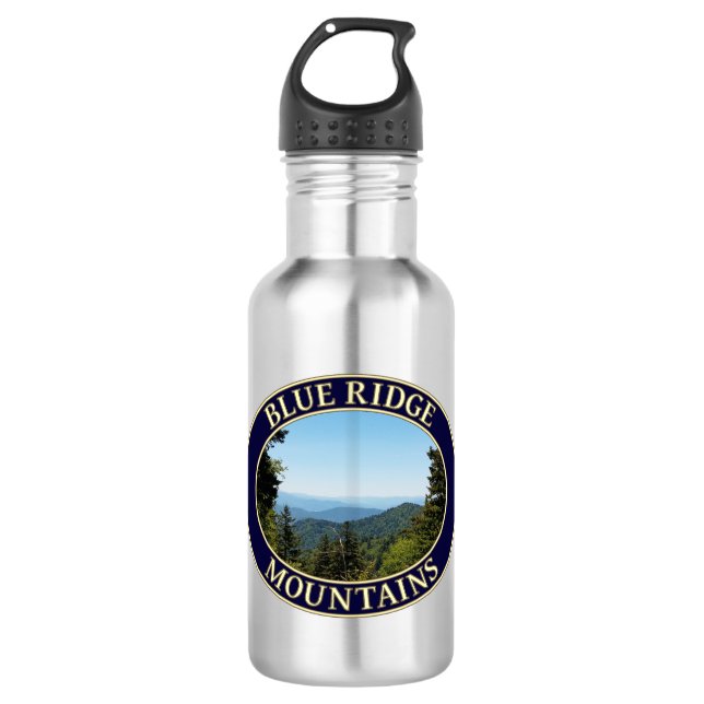 Blue Ridge Mountains of North Carolina 532 Ml Water Bottle (Front)