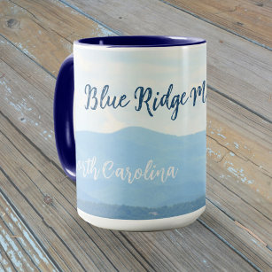 Blue Ridge Mountains Photographic Customisable Mug