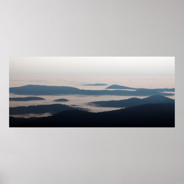 Blue Ridge Mountains Print (Front)