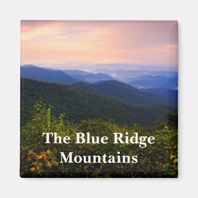 Blue Ridge Mountains Scenic View for Nature Lovers Magnet (Front)
