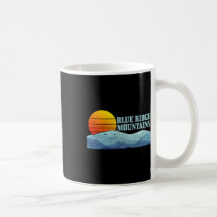 Blue Ridge Mountains Vintage Hiking Camping Gift Coffee Mug