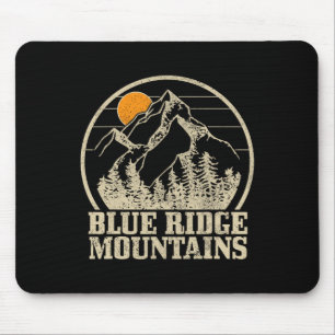 Blue Ridge Mountains Vintage Mountains Usa America Mouse Pad
