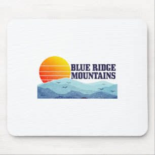 Blue Ridge Mountains Vintage Mountains Usa America Mouse Pad