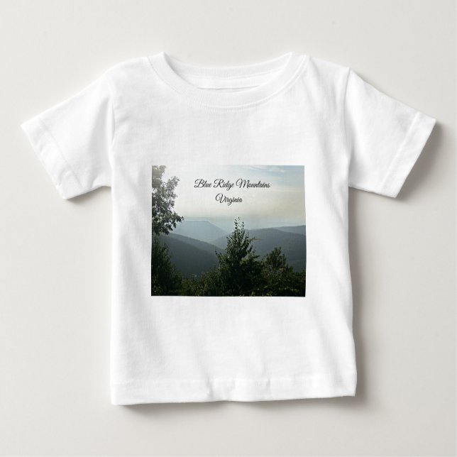 Blue Ridge Mountains, Virginia Baby T-Shirt (Front)
