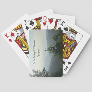 Blue Ridge Mountains, Virginia Playing Cards