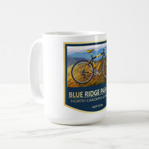 Blue Ridge Parkway (bike2) Coffee Mug