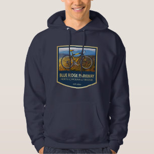 Blue Ridge Parkway (bike2) Hoodie