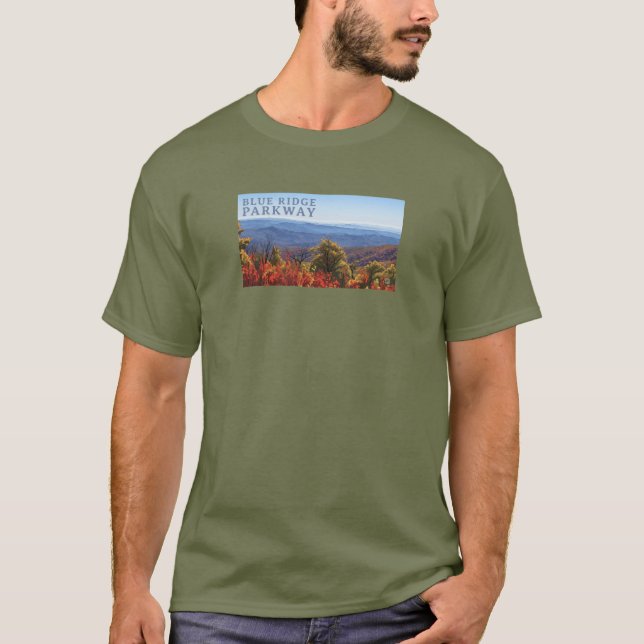 Blue Ridge Parkway BRP T-Shirt (Front)