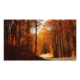 Blue Ridge Parkway Fall Photo Print