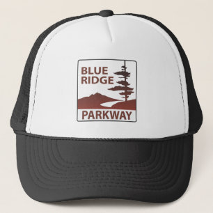 Blue Ridge Parkway Highway Road Trip Trucker Hat
