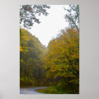 Blue Ridge Parkway in Fall, Virginia