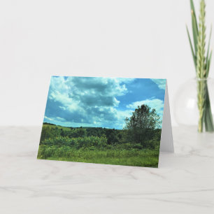 Blue Ridge Parkway near Floyd, Virginia Card