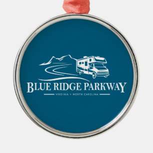 Blue Ridge Parkway Recreational Vehicle Metal Ornament
