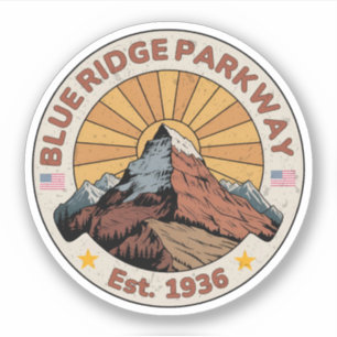   Blue Ridge Parkway Scenic Byway Virginia North C