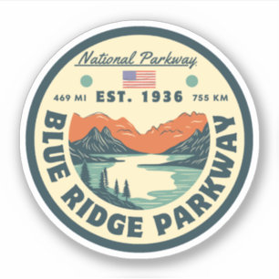   Blue Ridge Parkway Scenic Byway Virginia North C