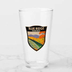 Blue Ridge Parkway Vintage Glass