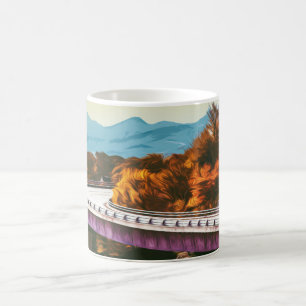 BLUE RIDGE PARKWAY - VIRGINIA - NORTH CAROLINA US COFFEE MUG