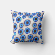 Blue Ringed Octopus Animal Print Throw Pillow