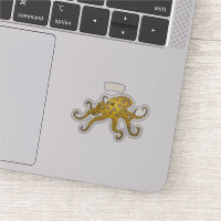 Blue-ringed octopus cartoon illustration