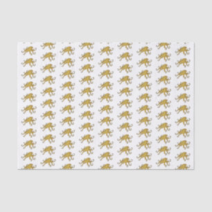 Blue-ringed octopus cartoon illustration  tissue paper