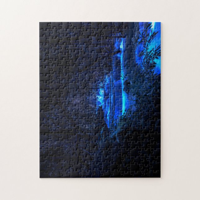 Blue River Jigsaw Puzzle (Vertical)