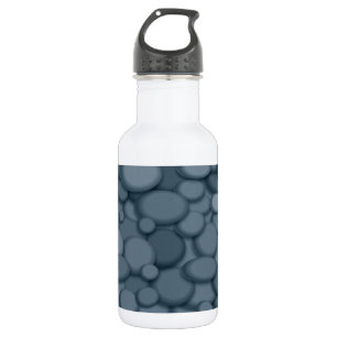 Blue River Rock Pebbles Art 532 Ml Water Bottle