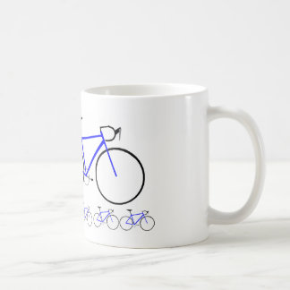 Blue Road Bike Coffee Mug