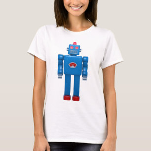 Blue Robot 02 T-Shirt