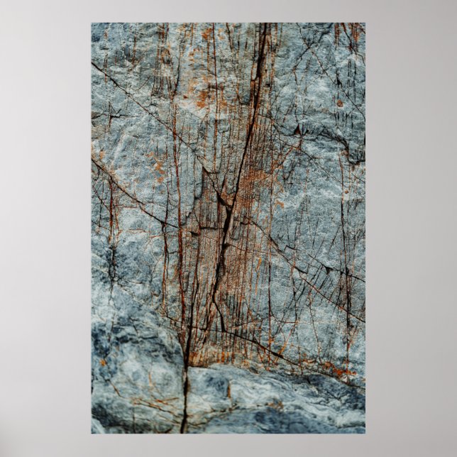 Blue rock poster (Front)