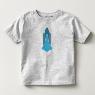 {Blue} Rocket Graphic Tee