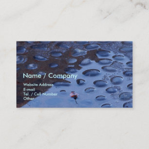 Blue Rocks Business Card