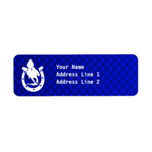 Blue Rodeo Return Address Label