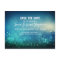 blue romantic night lights save the date postcards