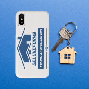 Blue Roof iPhone X Case