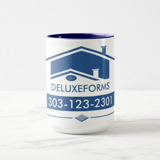 Blue Roof Mug (Center)