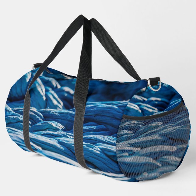 Blue Rope Duffle Bag (Right Corner)