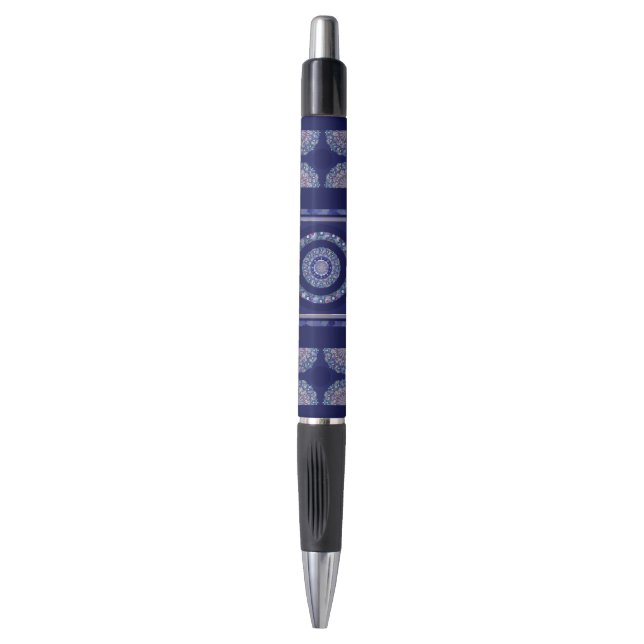 Blue Rosace (Front Vertical)