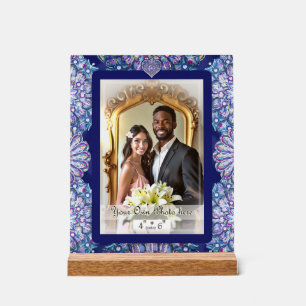 Blue Rosace Acrylic Sign