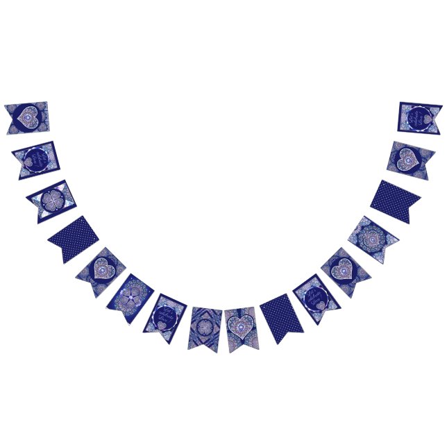 Blue Rosace Bunting (All)