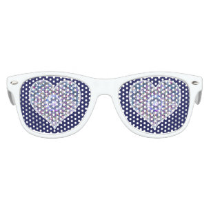 Blue Rosace  Kids Sunglasses