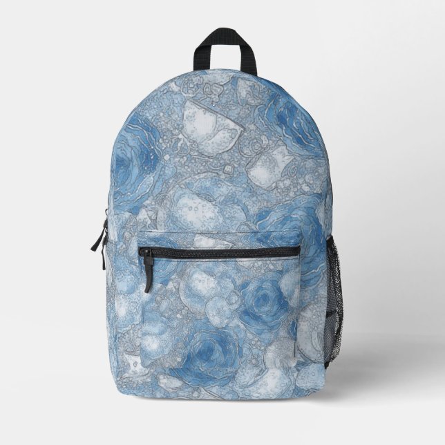 Blue Rose Bubble Brew - Backpacks (Front)