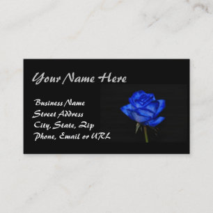 Blue Rose Business Card
