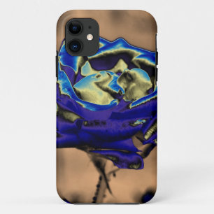 Blue Rose iPhone 11 Case