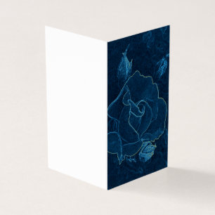 blue rose contour