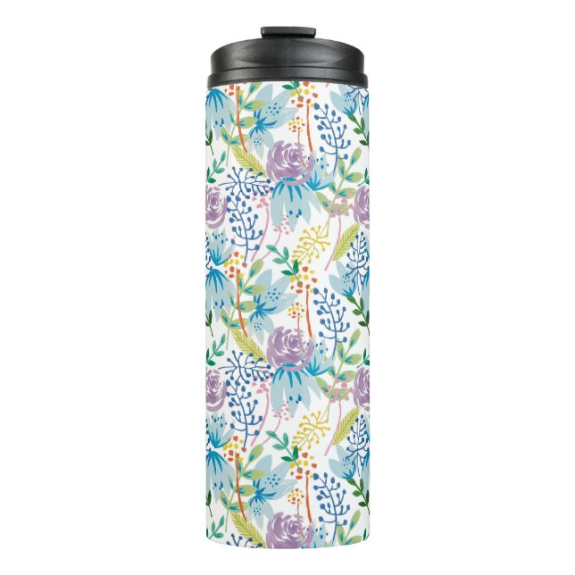 Blue rose garden bottle (Front)