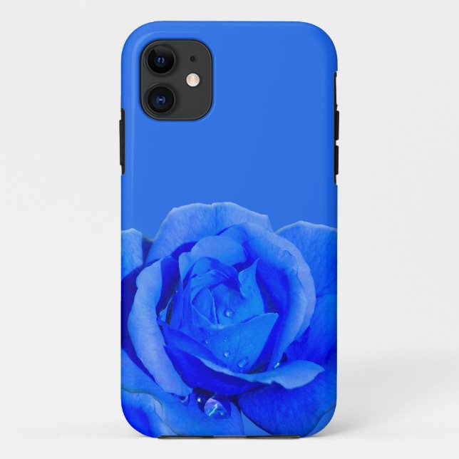Blue Rose iPhone 5 Case Roses iPhone Cases (Back)