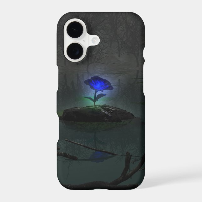 Blue Rose iPhone Case-Mate (Back)