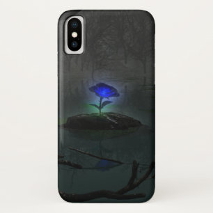 Blue Rose iPhone Case-Mate X Case