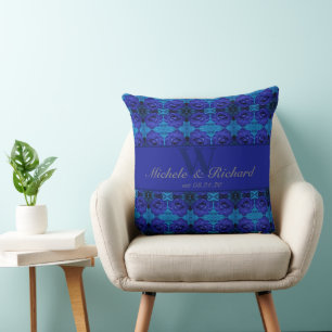 Blue Rose Keepsake Cushion